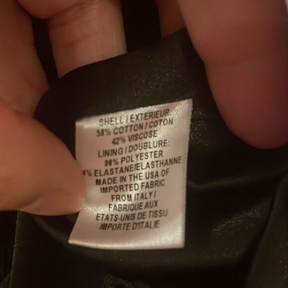 Milly Black Floral Pencil Skirt - Picture 3 of 7